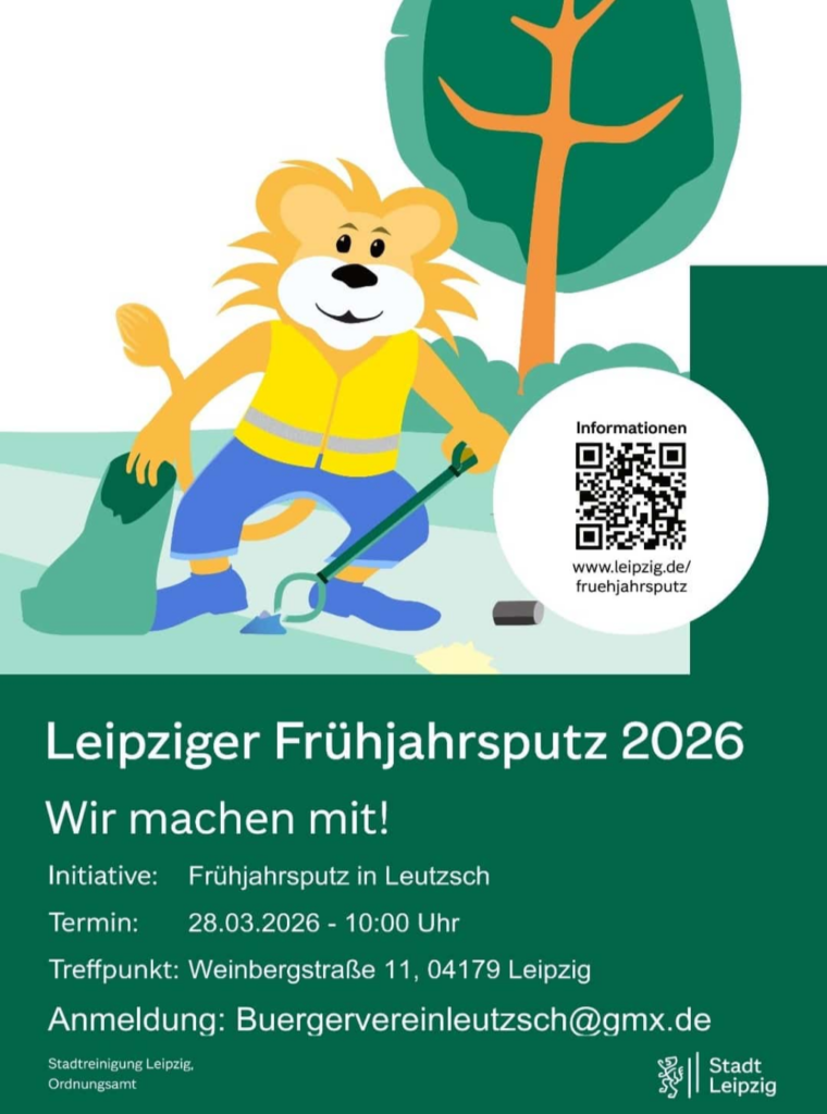 Frühjahrsputz Leutzsch - Bürgerverein Leutzsch