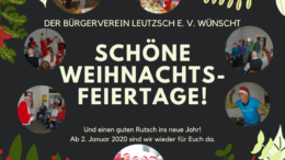 Bürgerverein Leutzsch wünscht schöne Weihnachtsfeiertage