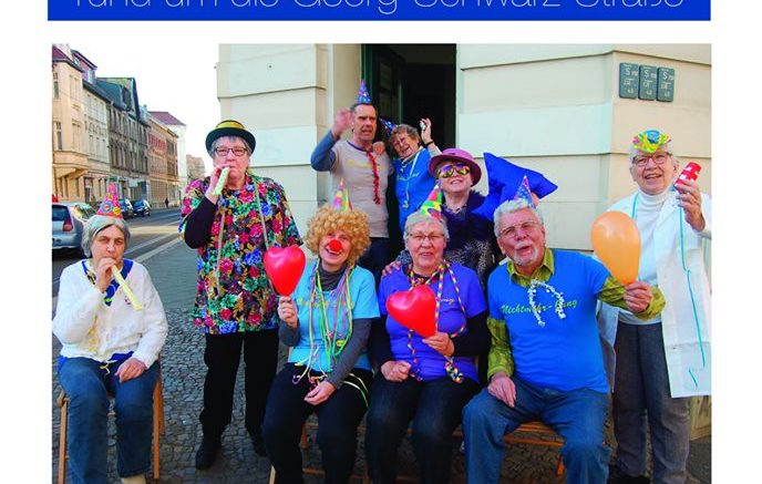 Das Seniorenkabarett der Leutzscher und Lindenauer Nichtmehr-jungen präsentiert das Programm "Frühlingsfest im Seniorenheim".